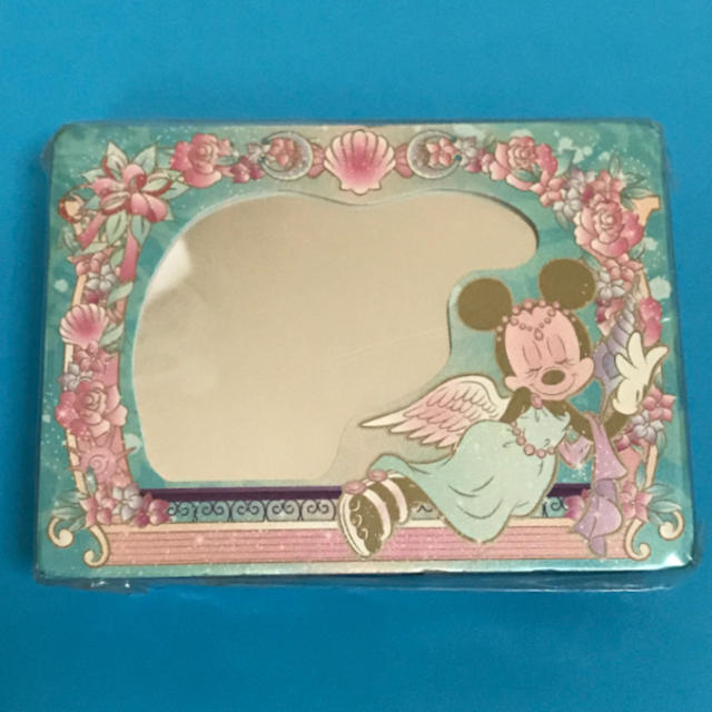 Disney - エンジェルミニー ミラー付き ボックスメモ 天使