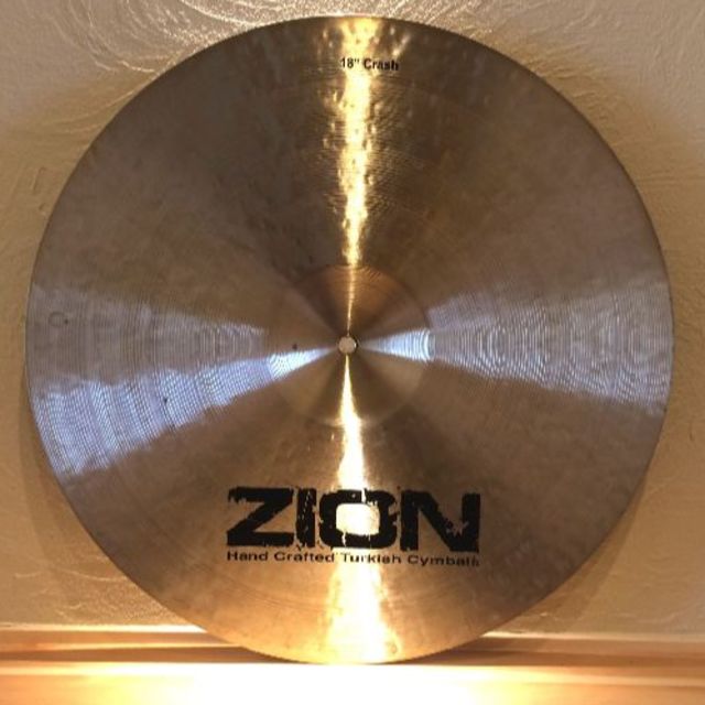 ZION クラッシュ シンバル 18 インチ