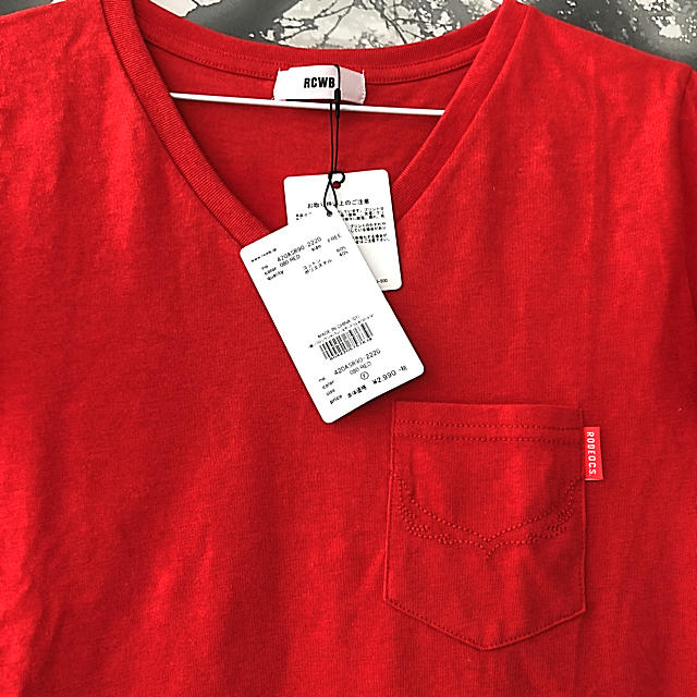 RODEO CROWNS WIDE BOWL(ロデオクラウンズワイドボウル)のロデオクラウンズ☆ワイドボウル☆Tシャツ☆タグ付き レディースのトップス(Tシャツ(半袖/袖なし))の商品写真
