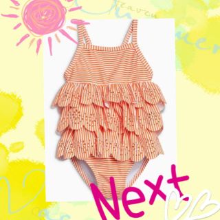 ネクスト(NEXT)の☀︎在庫有Nextカットワークワンピ水着3-4才100cm(水着)