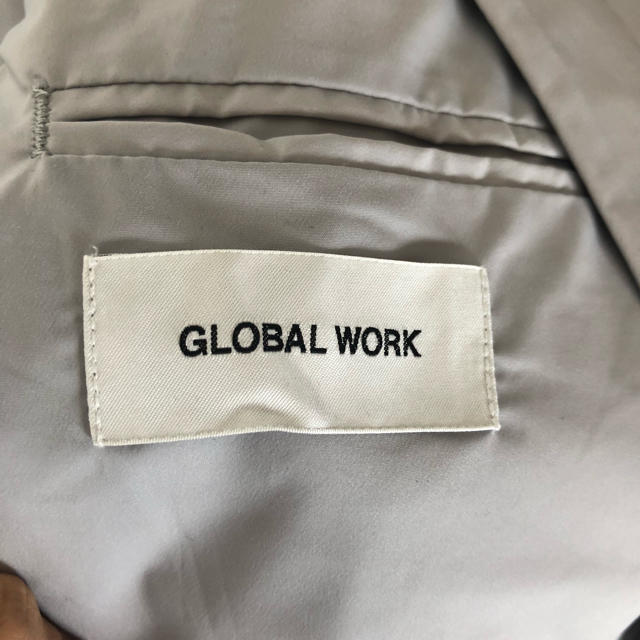 GLOBAL WORK(グローバルワーク)のステンカラー コート グローバルワーク 値下げ 春 夏 モード メンズのジャケット/アウター(ステンカラーコート)の商品写真