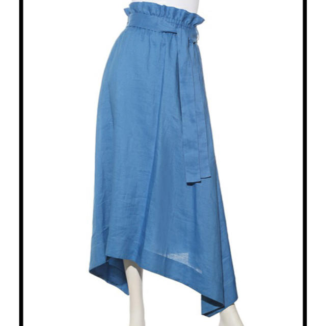 Mila Owen(ミラオーウェン)のミラオーウェン  リネンフレアスカート レディースのスカート(ロングスカート)の商品写真
