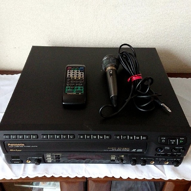 Panasonic - カラオケLDプレーヤー レーザーディスクプレーヤー Panasonic - カラオケLDプレーヤー レーザーディスクプレーヤー