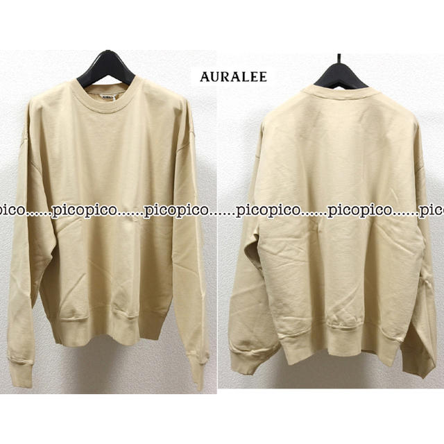 2018SS 新品 AURALEE オーラリー スウェット メンズ 3 希少