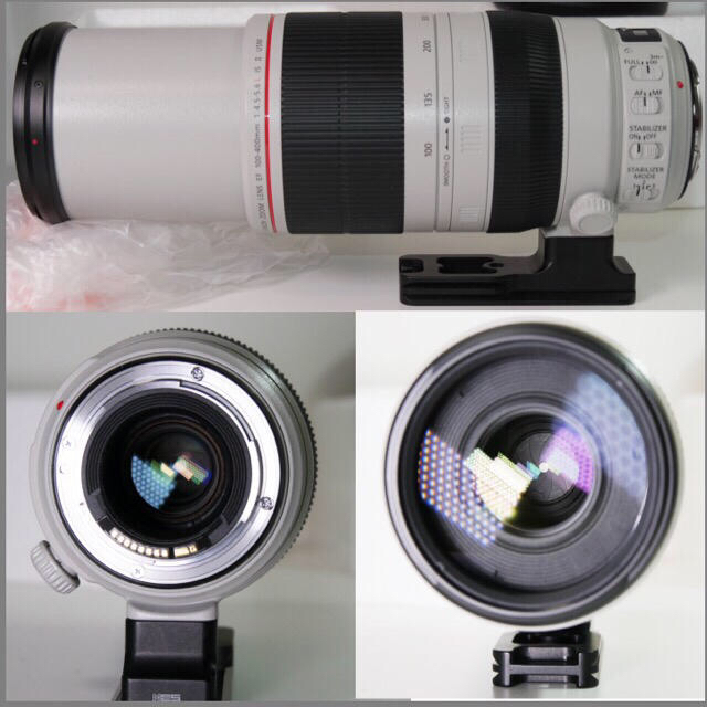 Canon(キヤノン)のCanon EF 100-400mm f/4.5-5.6L IS 2 USM スマホ/家電/カメラのカメラ(レンズ(ズーム))の商品写真