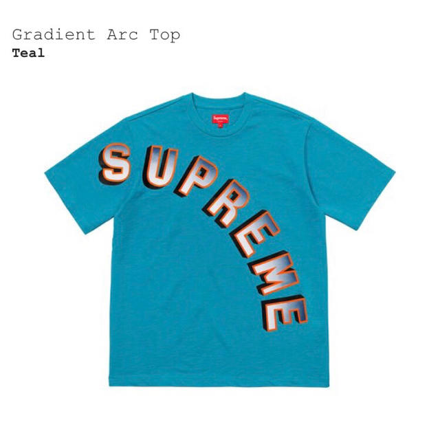 Supreme gradient arc top black  XL 新品