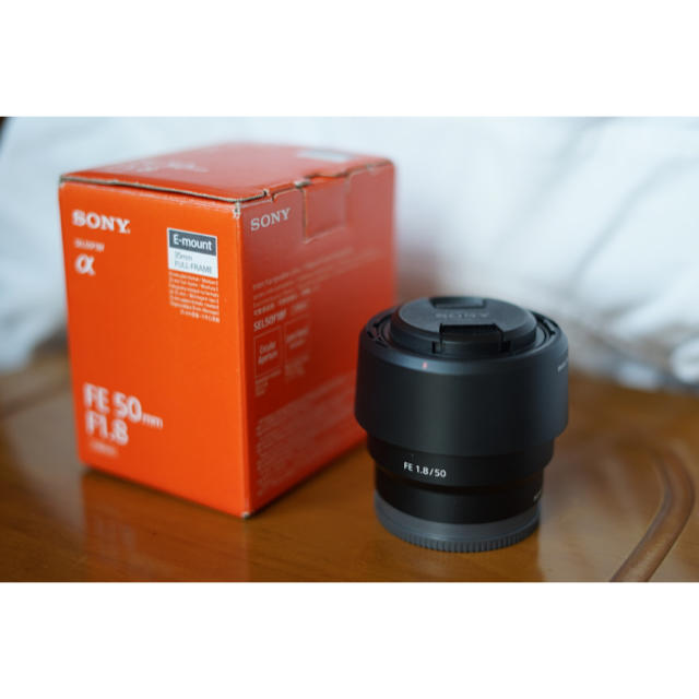 【新品】sony fe50 f1.8 ソニーフルサイズ単焦点レンズ