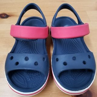 クロックス(crocs)のクロックス　サンダル　キッズC8(サンダル)