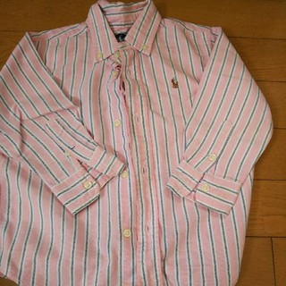ラルフローレン(Ralph Lauren)の美品ラルフローレン　ボーイズシャツ90(ドレス/フォーマル)