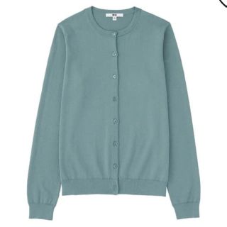 ユニクロ(UNIQLO)のユニクロUVカットカーディガンUVカットリブノースリーブ新品未使用(カーディガン)