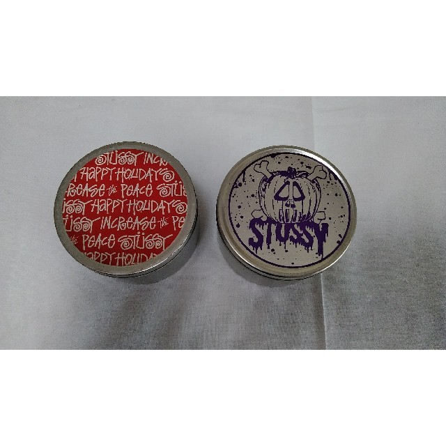 STUSSY(ステューシー)のstussy キャンドル　2個セット ハンドメイドのインテリア/家具(アロマ/キャンドル)の商品写真