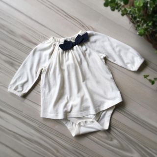 ベビーギャップ(babyGAP)の✨林檎様✨baby gap 60 リボンカバーオール(カバーオール)