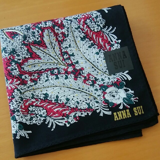 ANNA SUI(アナスイ)のシルク混 アナスイ ハンカチ スカーフ レディースのファッション小物(バンダナ/スカーフ)の商品写真