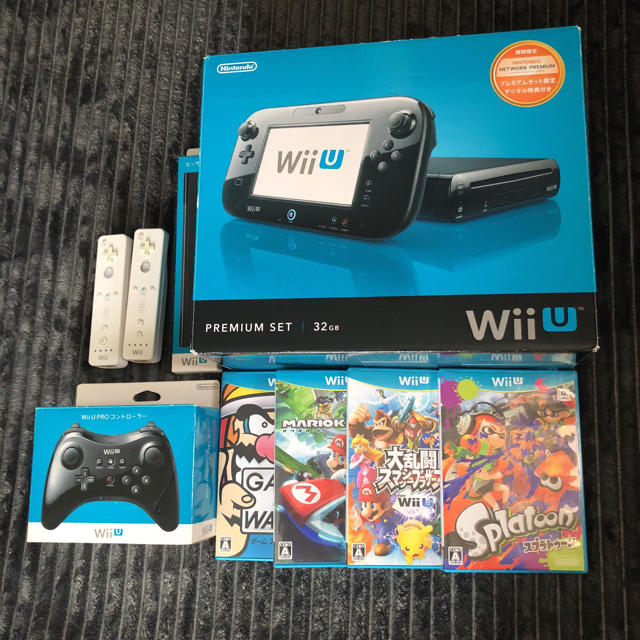 Wii U(ウィーユー)の★特別セット割引★WiiU本体★人気ソフトセット★送料込み エンタメ/ホビーのゲームソフト/ゲーム機本体(家庭用ゲーム機本体)の商品写真