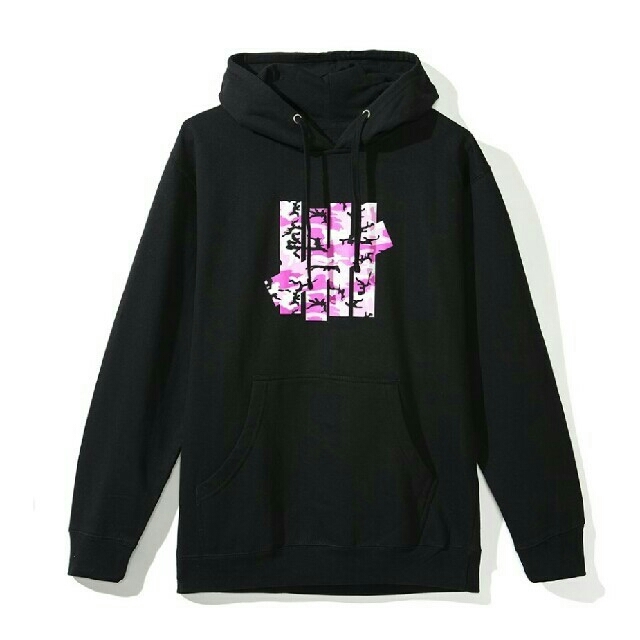 【新品未開封】ASSC×UndefeatedCamoBlackHoodie