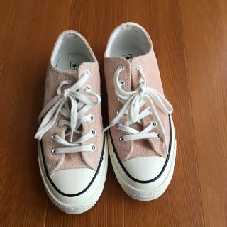 コンバース(CONVERSE)のct70s ピンク スウェード(スニーカー)