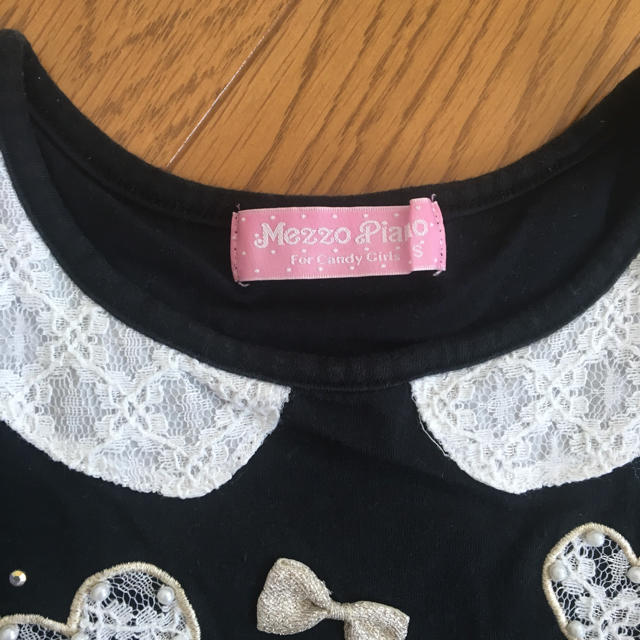 mezzo piano junior(メゾピアノジュニア)のmezzo piano Tシャツ キッズ/ベビー/マタニティのキッズ服女の子用(90cm~)(Tシャツ/カットソー)の商品写真