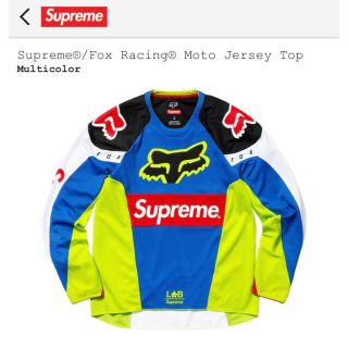 シュプリーム(Supreme)のSupreme fox racing ジャージ(Tシャツ/カットソー(七分/長袖))