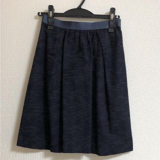 アンタイトル(UNTITLED)の値下】美品 アンタイトル  膝丈スカート(ひざ丈スカート)