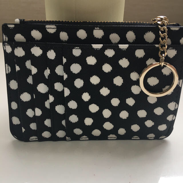 kate spade new york(ケイトスペードニューヨーク)のケイトスペード    パスケース カードケース  キーリング付  新品 レディースのファッション小物(パスケース/IDカードホルダー)の商品写真