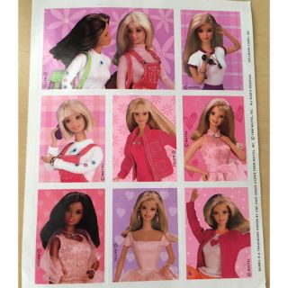 バービー(Barbie)のバービー 人形 シール (シール)