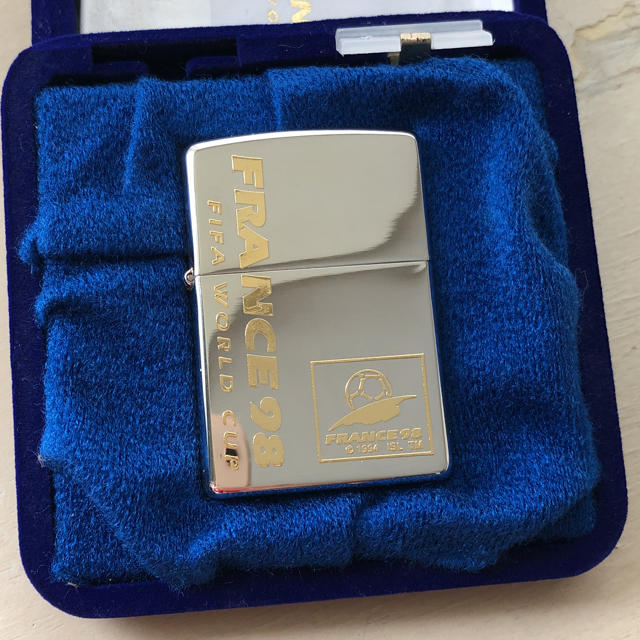 ZIPPO(ジッポー)のZippo FIFA WORLD CUP FRANCE 98 スポーツ/アウトドアのサッカー/フットサル(記念品/関連グッズ)の商品写真