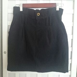 黒 スカート  ミニスカート(ミニスカート)
