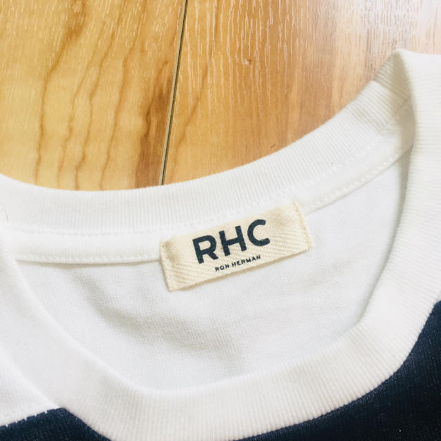 Ron Herman(ロンハーマン)の新品RHCロンハーマンボーダーオリジナルTシャツESTnation メンズのトップス(Tシャツ/カットソー(半袖/袖なし))の商品写真