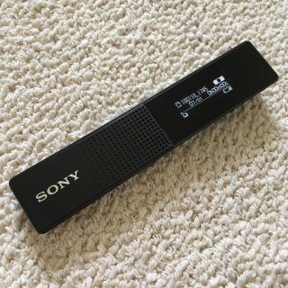 ソニー(SONY)のSONY ICD-TX650 16GB 黒(ポータブルプレーヤー)