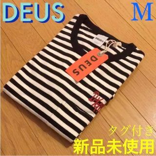 デウスエクスマキナ(Deus ex Machina)の新品正規品！デウス ポケット Tシャツ M ボーダー※TCSS BANKS好きも(Tシャツ/カットソー(半袖/袖なし))