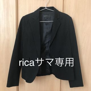 ユナイテッドアローズグリーンレーベルリラクシング(UNITED ARROWS green label relaxing)のベーシック ブラックJK(テーラードジャケット)