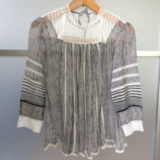 アンソロポロジー(Anthropologie)のAnthropologie トップス(シャツ/ブラウス(長袖/七分))