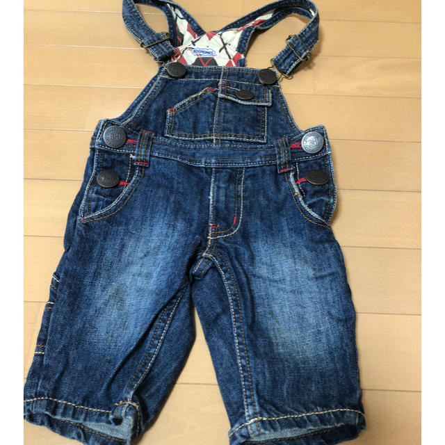 SUPER BOO HOMES(スーパーブーホームズ)のブーホームズ☆オーバーオール100 キッズ/ベビー/マタニティのキッズ服男の子用(90cm~)(パンツ/スパッツ)の商品写真