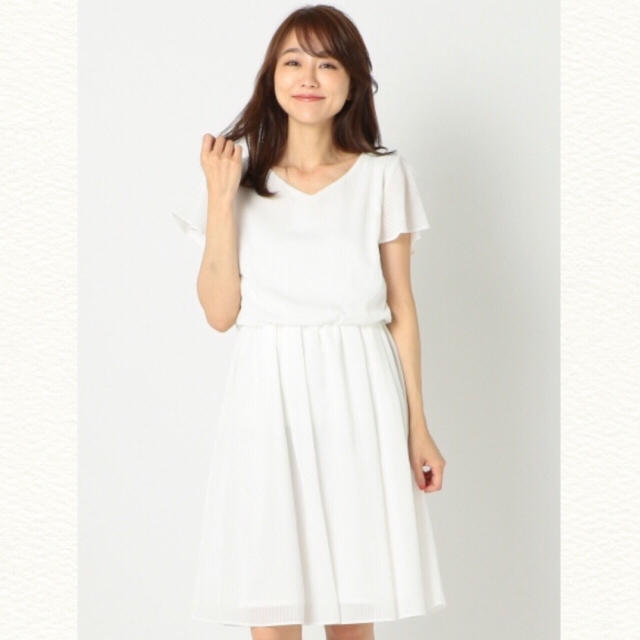 Mew's(ミューズ)の《最終価格》春夏♡新品未使用♡mew's♡コードストライプワンピース レディースのワンピース(ひざ丈ワンピース)の商品写真