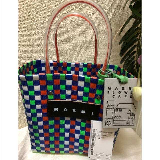 Marni(マルニ)の６月10日まで！ MARNIピクニックバック レディースのバッグ(かごバッグ/ストローバッグ)の商品写真