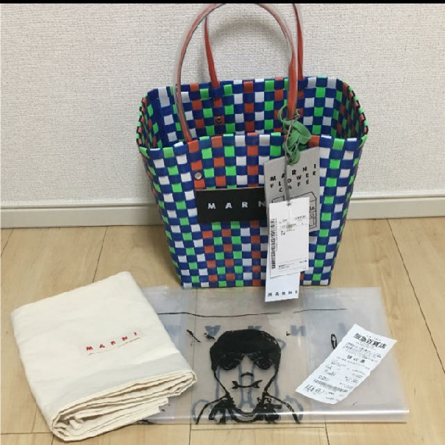 Marni(マルニ)の６月10日まで！ MARNIピクニックバック レディースのバッグ(かごバッグ/ストローバッグ)の商品写真