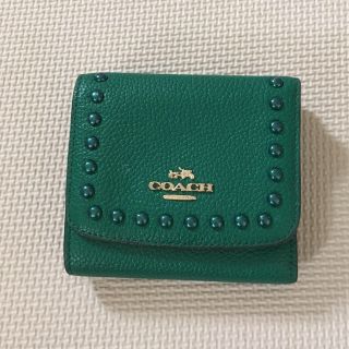 コーチ(COACH)のマミー様専用！COACH  2つ折りスタッズデザインお財布(財布)