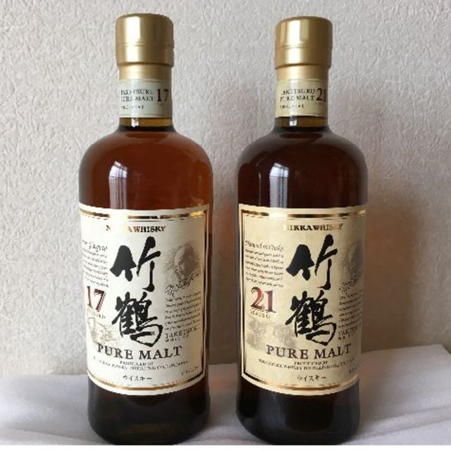 ○日本正規品○ 700ml 竹鶴21年ピュアモルト - ニッカウヰスキー 700ml