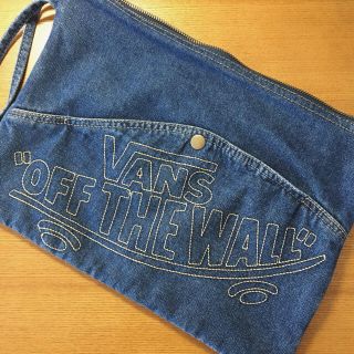 ヴァンズ(VANS)の【VANS】デニムクラッチバッグ(クラッチバッグ)