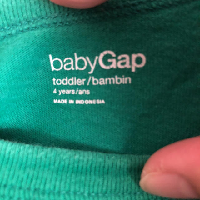 babyGAP(ベビーギャップ)のbaby Gap☆120 値下げしました！ キッズ/ベビー/マタニティのキッズ服男の子用(90cm~)(Tシャツ/カットソー)の商品写真