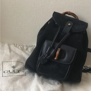 グッチ(Gucci)のgucci バンブー リュック ミニ(リュック/バックパック)