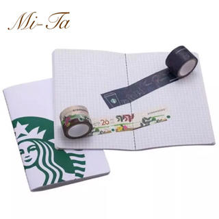 スターバックスコーヒー(Starbucks Coffee)の【日本未発売】海外 スターバックス  マスキングテープ 2種類(テープ/マスキングテープ)