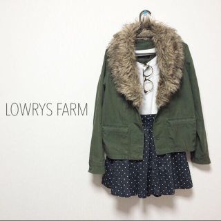 ローリーズファーム(LOWRYS FARM)のLOWRYS FARM ドットスカート(ミニスカート)