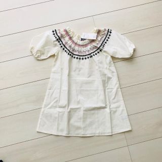 マーキーズ(MARKEY'S)の新品♡人気完売 刺繍ワンピース 110(ワンピース)