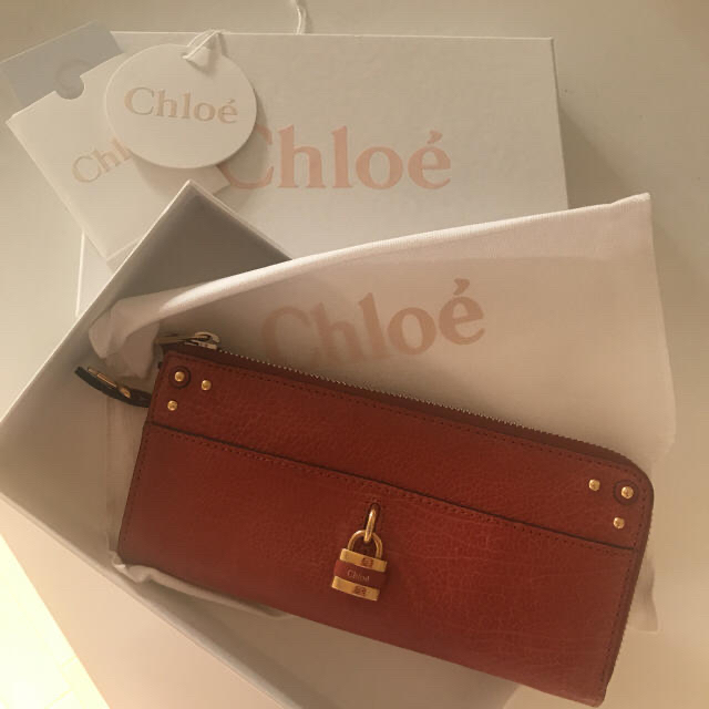 ✨美品✨Chloe クロエ ジョージア 二つ折り 長財布 ウォレット レザー 黒