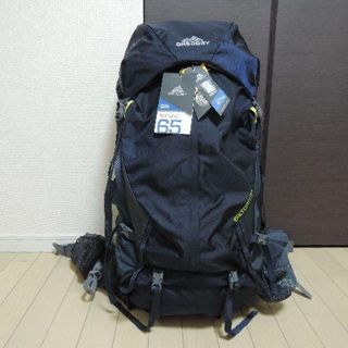 グレゴリー(Gregory)のグレゴリー　バルトロ65　Ｍ　ネイビーブルー　2017モデル　美品(登山用品)