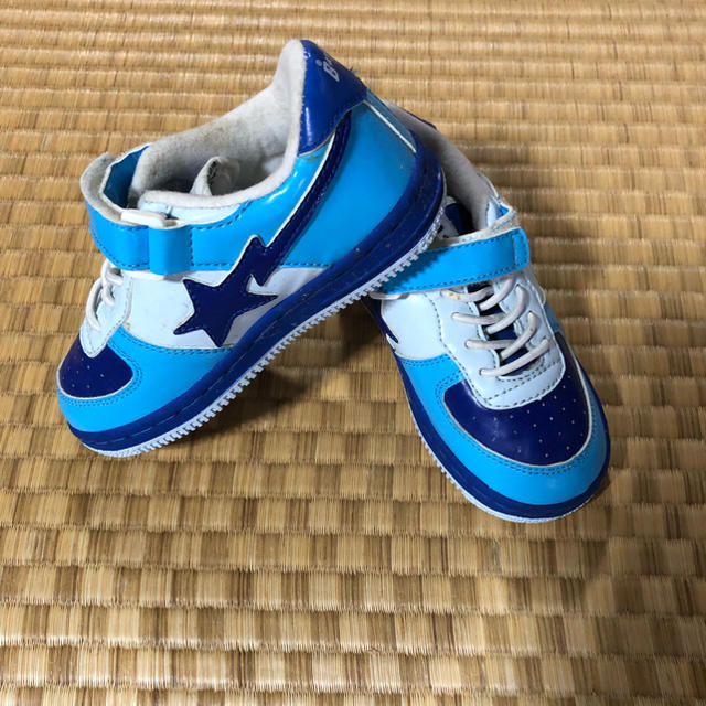 A BATHING APE(アベイシングエイプ)の 子供用 BAPESTA 15.0㎝ キッズ/ベビー/マタニティのキッズ靴/シューズ(15cm~)(その他)の商品写真