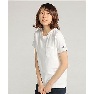 チャンピオン(Champion)のチャンピオン 美品 Tシャツ Mサイズ ホワイト 白(Tシャツ(半袖/袖なし))