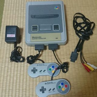 ファミリーコンピュータ(ファミリーコンピュータ)のスーファミ 稼働 清掃 ファミコンソフ トＥ２つまで無料(家庭用ゲーム機本体)