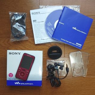 ウォークマン(WALKMAN)の【美品】sony WALKMAN 16GB NW-S739F(ポータブルプレーヤー)